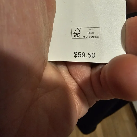 Michael Kors Black V-Neck Short Sleeve Tee - Picture 3 of 5